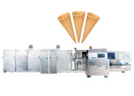 مخصص خط إنتاج السكر المخروط الأسطوانة / الصناعية صانع الآيس كريم مع الخليط تانك ومضخة النظام