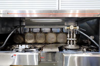 خط إنتاج مخروط الوافل من الفولاذ المقاوم للصدأ مع 107 صفيحة خبز