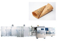 CE خط إنتاج الآيس كريم المخروط ، آلة السكر مخروط الخبز 10-11 استهلاك الغاز / ساعة