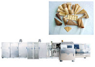 خط إنتاج مخروط السكر التجاري التلقائي لصنع الوافل المخروط شهادة CE