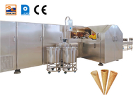 380V 13kg / Hour آلة السكر المخروطي المدرفلة بآلة صنع الآيس كريم المخروطية