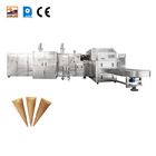 1.5KW 89 لوحات الخبز المخروط ماكينة الفولاذ المقاوم للصدأ لفة خط إنتاج مخروط السكر