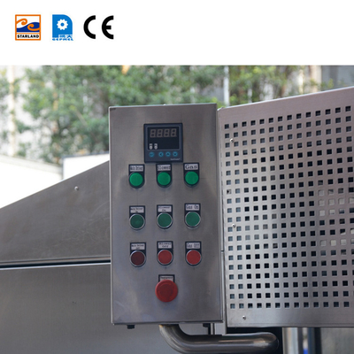 0.75kw المواصفات الرئيسية للمحرك خط إنتاج وافر مخروط أوتوماتيكي مع CE