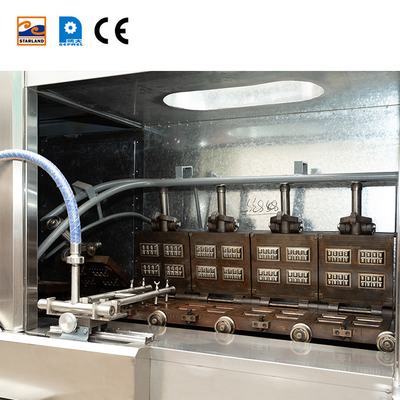 PLC التحكم الآلي موناكا وفر آلة معدات إنتاج وجبة خفيفة مع 55 لوحة الخبز