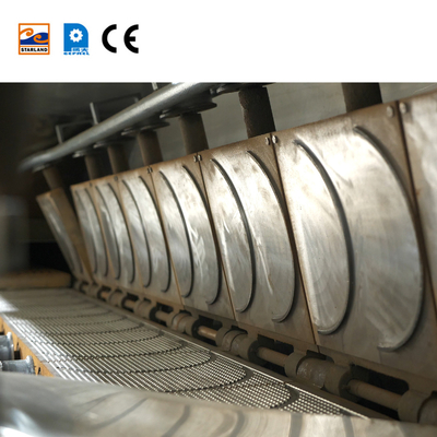 خط إنتاج مخروط السكر المتقدم 380V / 220V 4000PCS في الساعة مصنوع من الفولاذ المقاوم للصدأ