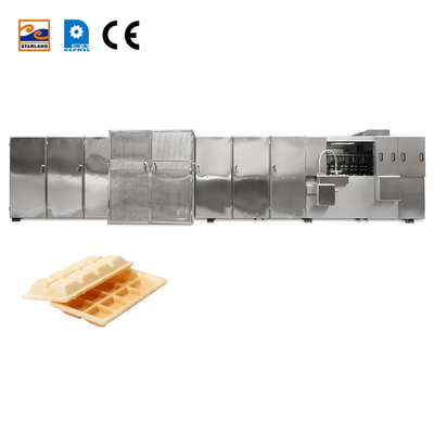 خط إنتاج بسكويت الموناكا المتحكم به بواسطة PLC لجهد 380V/220V