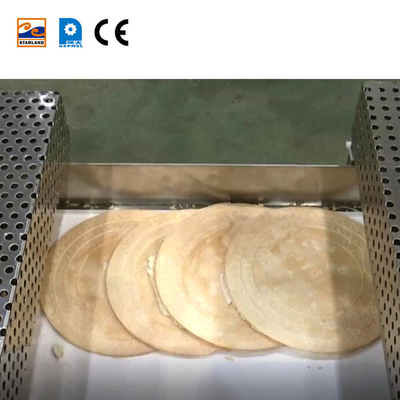 خط إنتاج أوبلياس أوتوماتيكي يعمل بالغاز مع بناء الفولاذ المقاوم للصدأ