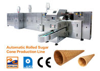 خط إنتاج مخروط سكر رول الشوكولاتة الأوتوماتيكي 10000 وحدة / ساعة