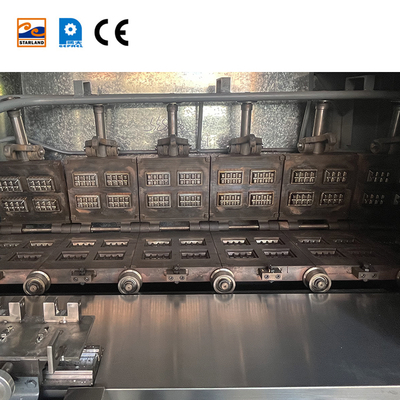 دعم الفيديو الفني لخدمة ما بعد البيع لخط إنتاج بسكويت الويفر الأوتوماتيكي PLC