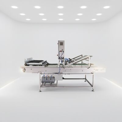 مبيعات مباشرة من المصنع ناقل التبريد التلقائي لخط إنتاج مخروط السكر