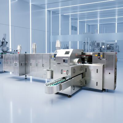 مواصفات آلة صنع مخروط الآيس كريم عالية الإنتاجية مصممة لتقديم مخروط متسق