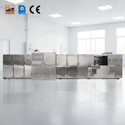 معدات إنتاج رقائق المونكا المخصصة المبنية من مادة الفولاذ المقاوم للصدأ توفر هيكلًا وتشغيلًا قويًا