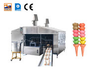 آلة تصنيع مخروط الرقاقة الأوتوماتيكية 28 قوالب خبز من الحديد الزهر