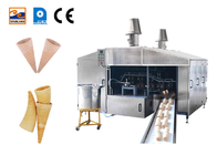 آلة إنتاج مخروط الوافل عالية الإنتاجية مع 28 صفيحة خبز