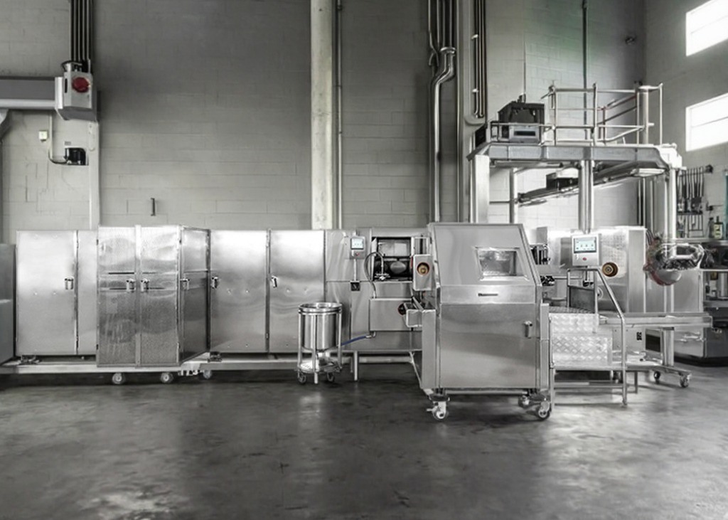 معدات إنتاج مخروط السكر المخصصة لتعديل السرعة لاحتياجات الإنتاج المخصصة