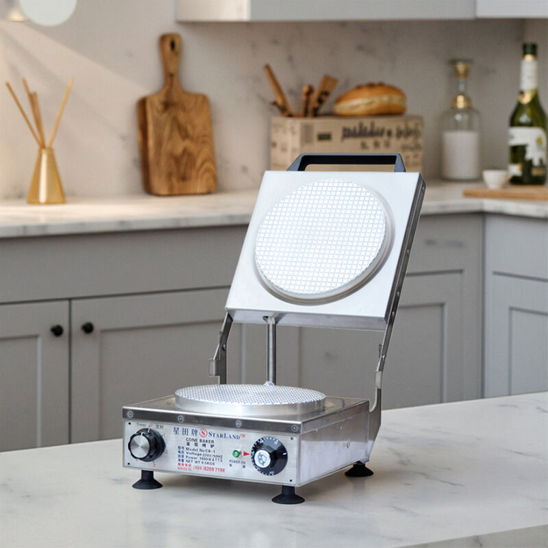 آلة تصنيع مخروط السكر مناسبة لإنشاء مخروط تجاري