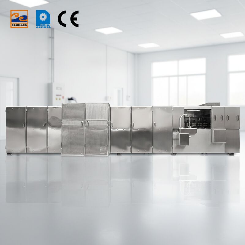 معدات إنتاج رقائق المونكا المخصصة المبنية من مادة الفولاذ المقاوم للصدأ توفر هيكلًا وتشغيلًا قويًا