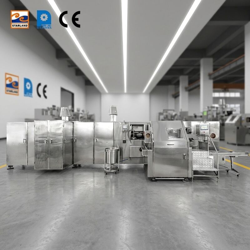 Production Of Automatic Rolled Barquillo Cone Production Line Easy To Operate