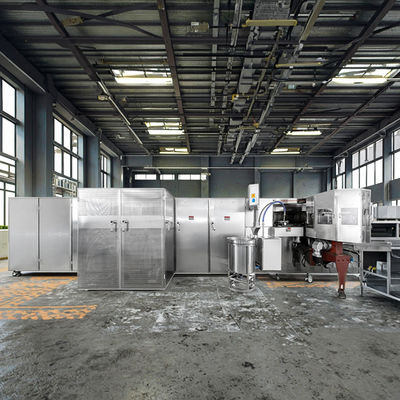 نظام التحكم PLC آلة صنع سلال الوافل الأوتوماتيكية لسلال الفولاذ المقاوم للصدأ في سوق الطلب المرتفع