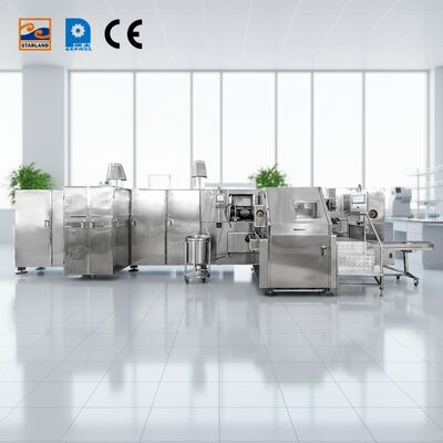 خط إنتاج مخروط السكر المتداول 1.5 كيلوواط حل مثالي لإنتاج مخروط باركيلو الآلي