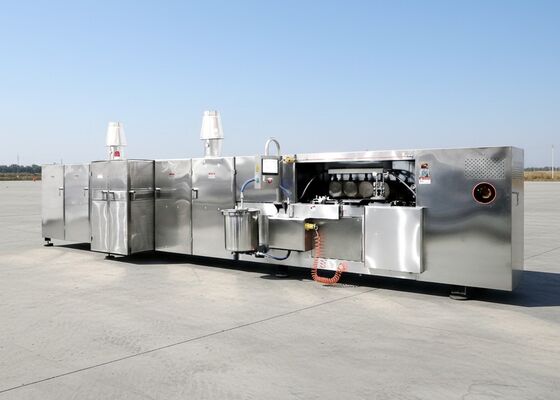 Automatic Wafer Biscuit Maker Incorporating PLC Control System Providing Accurate Control For Obleas Wafer Production