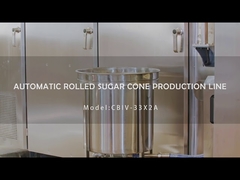 آلة صنع الوافل المنزلية التجارية 10 كجم/ساعة استهلاك الغاز